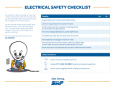 Electrical safety checklist