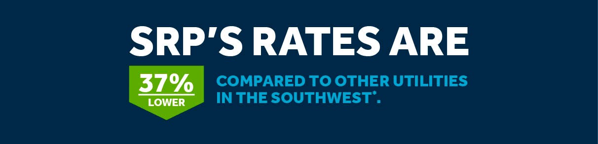 SRP's rates are lower